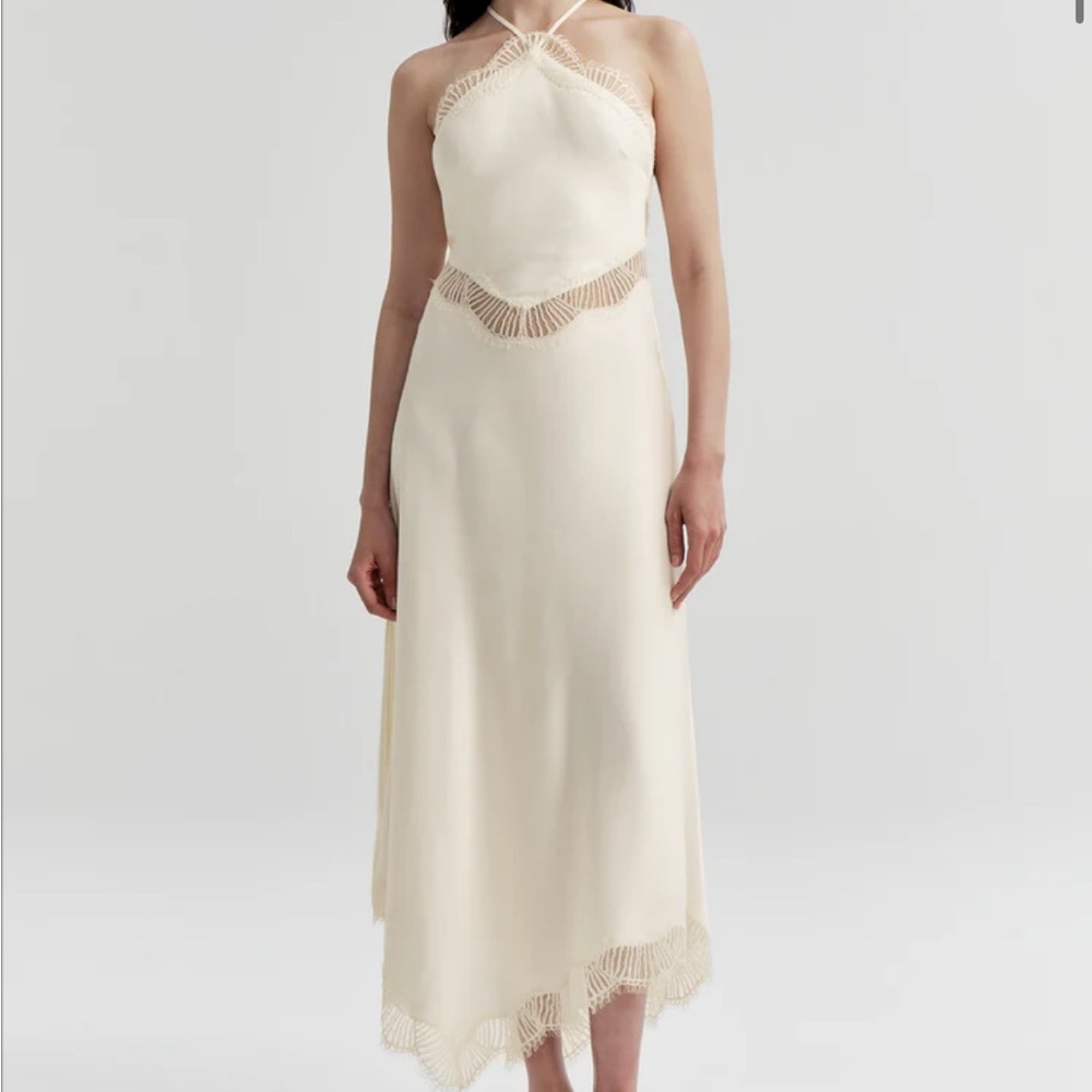 ALC Satin & Lace Dress NWT